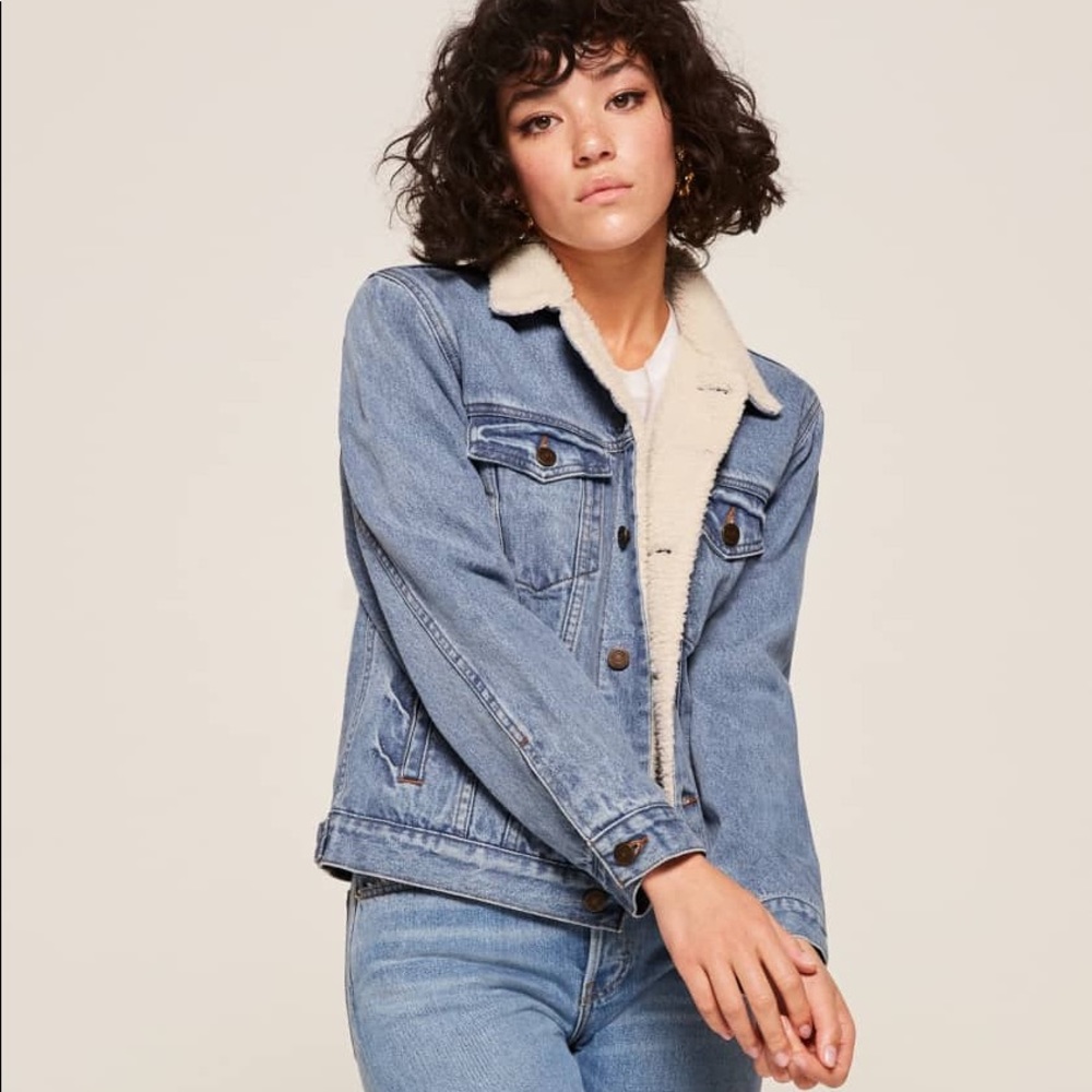 Reformation Shearling Jacket